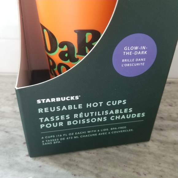 Starbucks Halloween Reusable Glow in the Dark cups - Picture 5 of 10